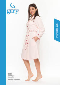 WOMEN'S DRESSING GOWN S50099 Tellini S.r.l. Wholesale Clothing